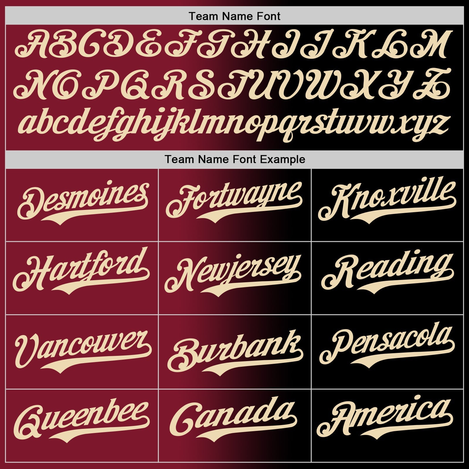 Custom Black Cream-Crimson Authentic Gradient Fashion Baseball Jersey