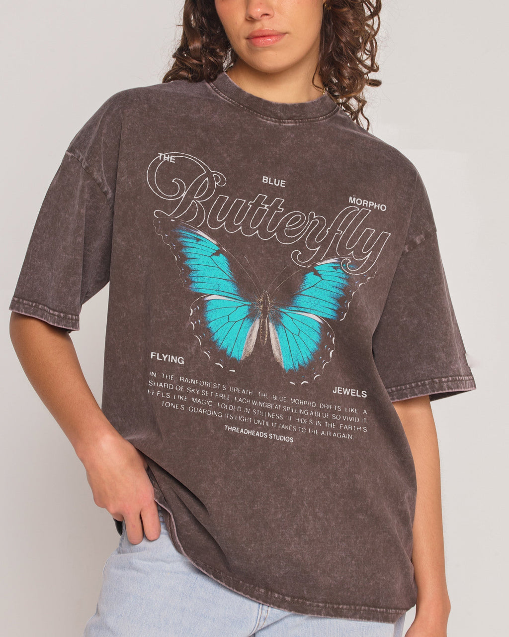 Flying Jewels Oversized Tee