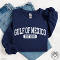 Gulf Mexico Gulf Mexico Est 1550 Gulf Coast Mexican Beach Liberal T-Shirts