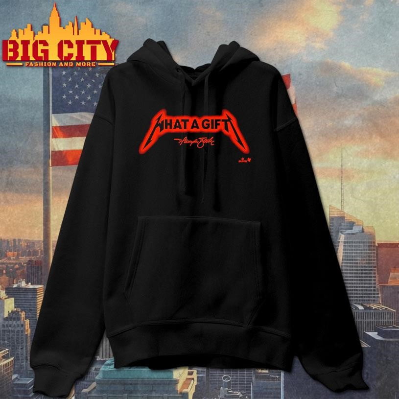 Harrison Bader What a Gift San Francisco Text Shirt