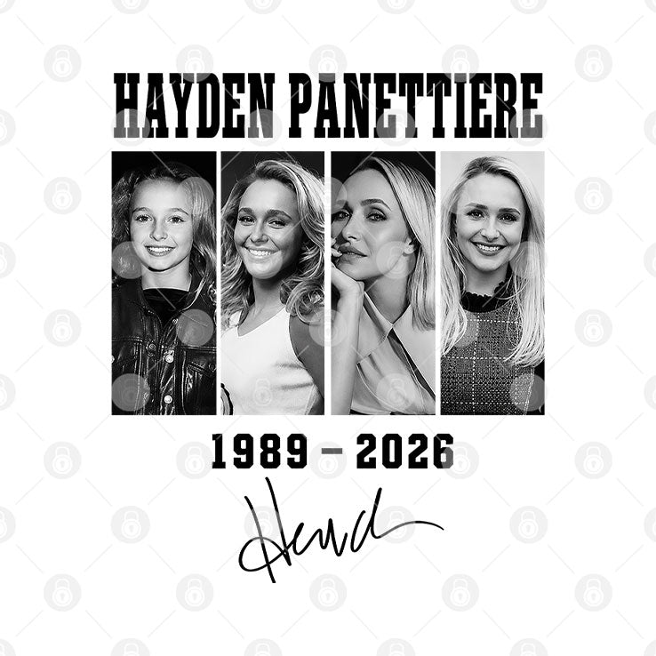 Hayden Panettiere 1989 2026 T Shirt