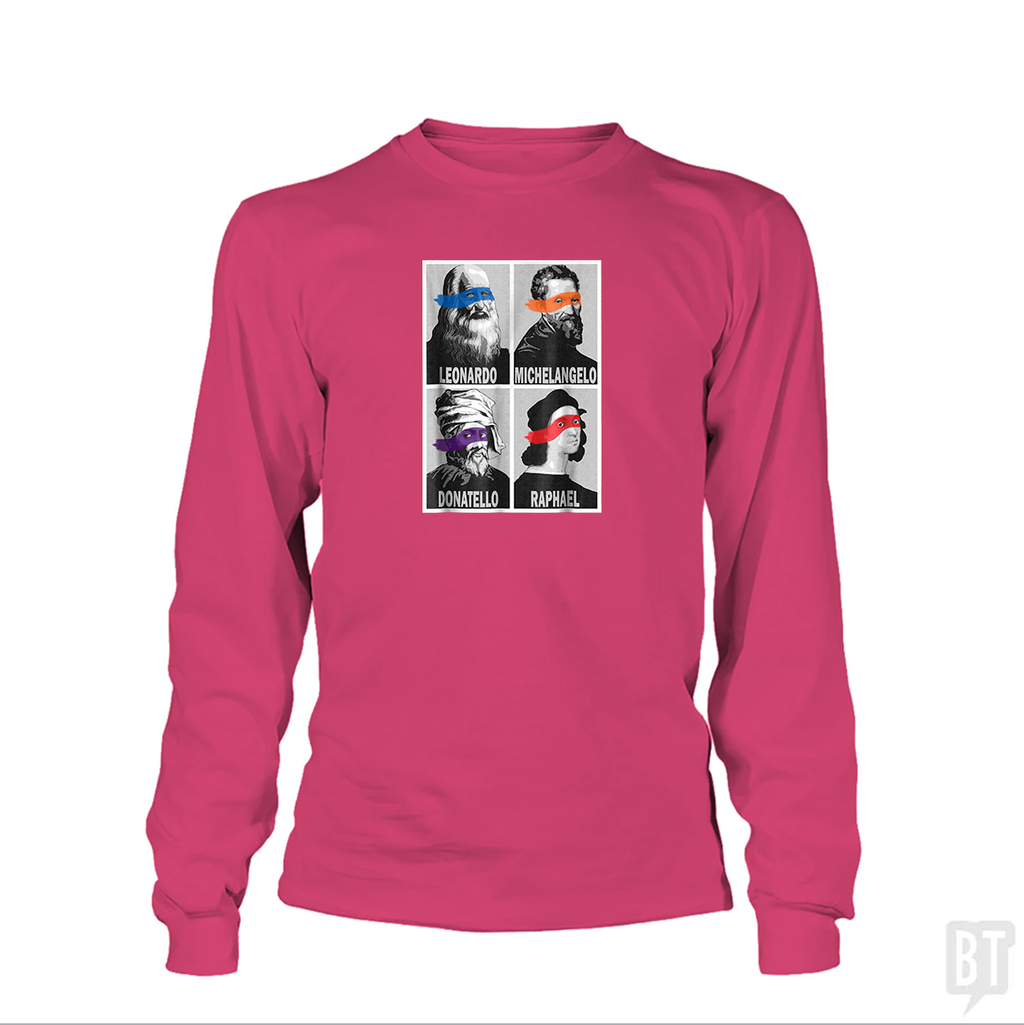 Renaissance Ninja Artists Long Sleeve