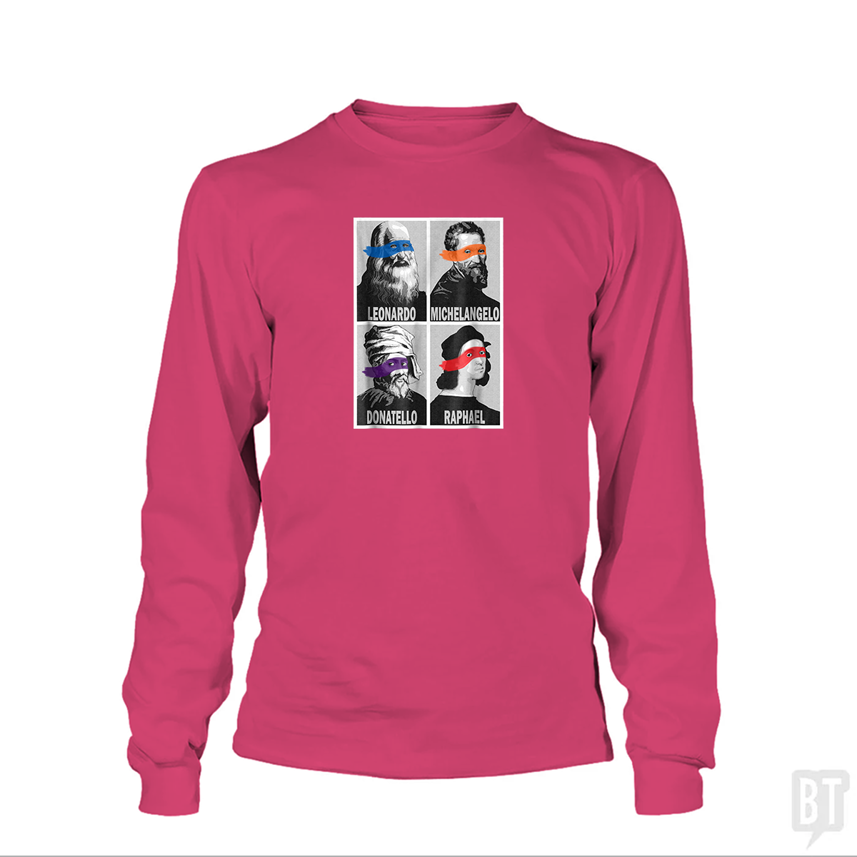 Renaissance Ninja Artists Long Sleeve
