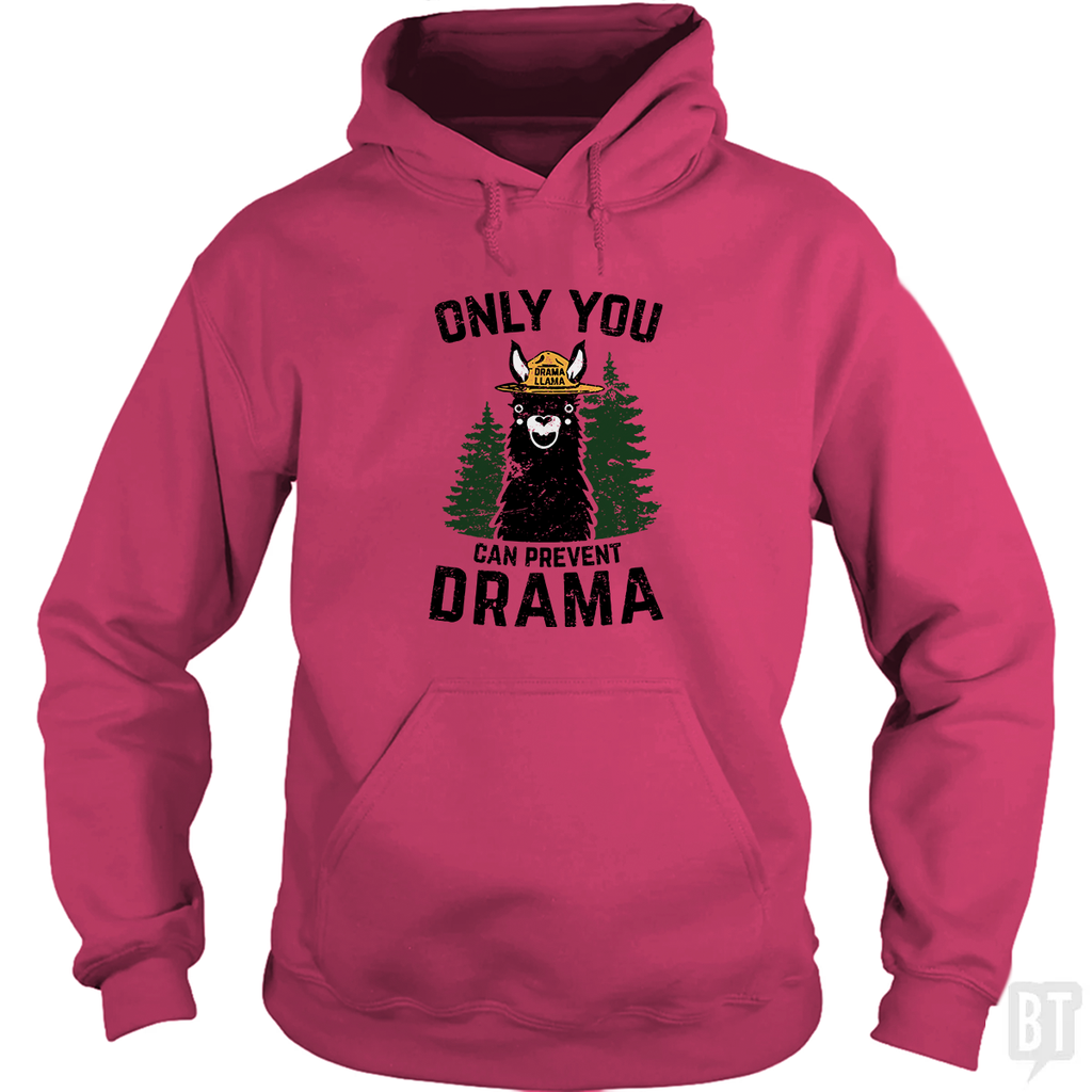 Only You Can Prevent Drama Hoodie