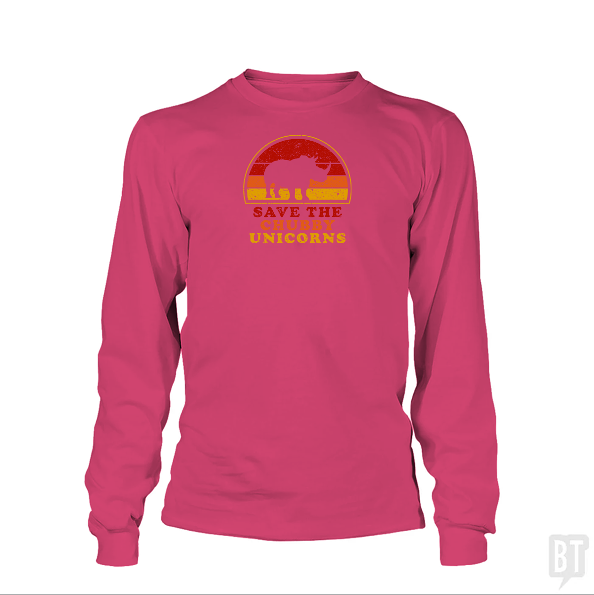 Save The Chubby Unicorns Long Sleeve