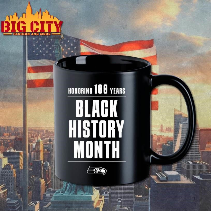Honoring 100 Years Blacks History Month Seahawks Shirt