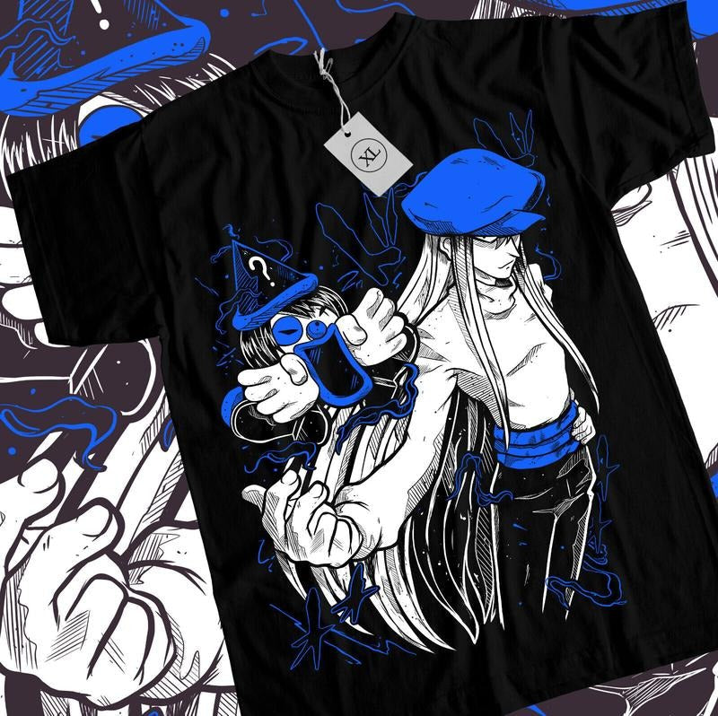 Hunter X Hunter Kite S 4XL Anime Manga HxH Black S 4XL All Size T-Shirts