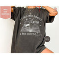 I Like My Books Spicy My Coffee Icy Shirt Spicy Books Shirt Iced Coffee Shirt Book Lover Shirt Smut Lovers T-Shirts