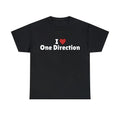 I Love One Direction I Heart One Direction Shirt Trending Shirt Him Cotton T-Shirts