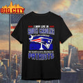 I May Live In South Carolina But On Gameday My Heart Belongs To Patriots Shirt