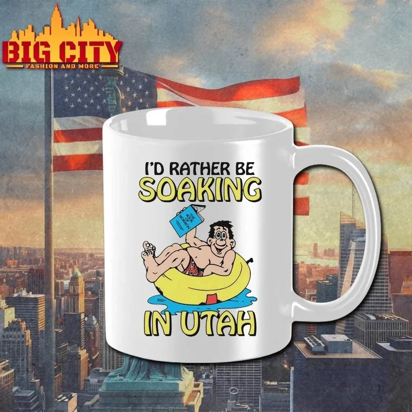 I’d Rather Be Soaking In Utah t-shirt