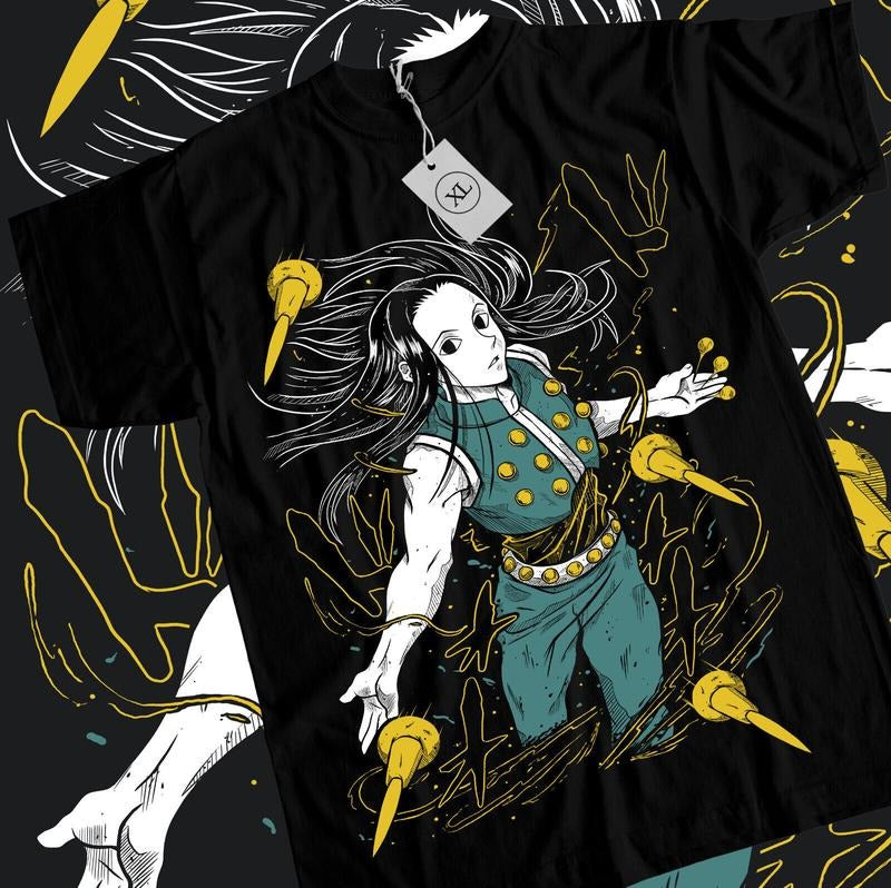 Illumi Zoldyck S 4XL Chef Hunter X Hunter Zoldyck Family Anime Shirt S 4XL T-Shirts
