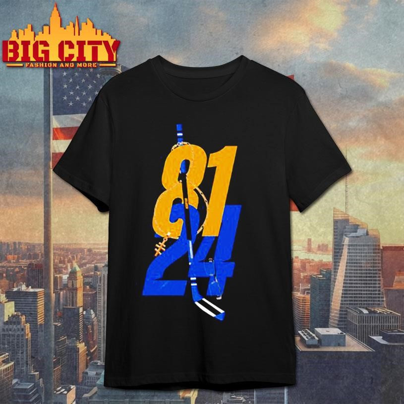 Ilya Rozanov 81 and Shane Hollander 24 Shirt