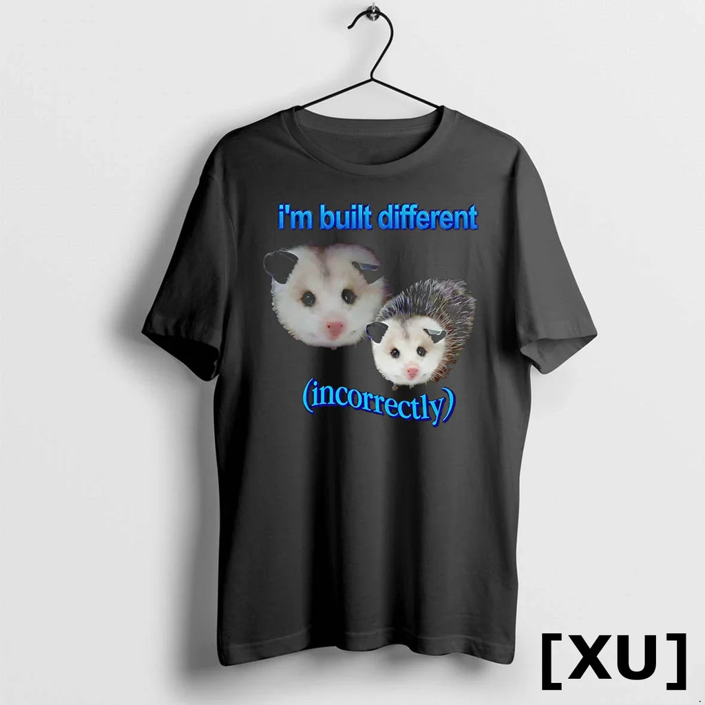 Im Built Different Incorrectly Possum Tshirts Sweater