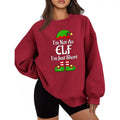Im Not Elf Funny Casual Street Fleece Tops Perfect T-Shirts
