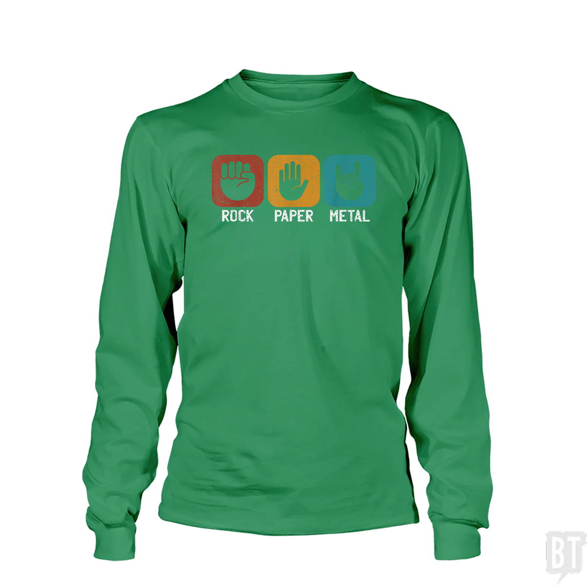 Rock Paper Metal Long Sleeve