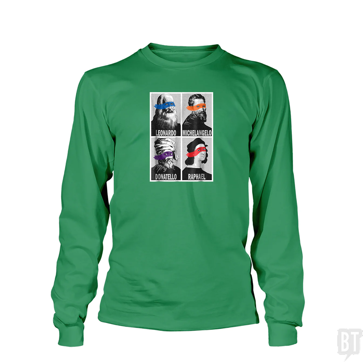 Renaissance Ninja Artists Long Sleeve