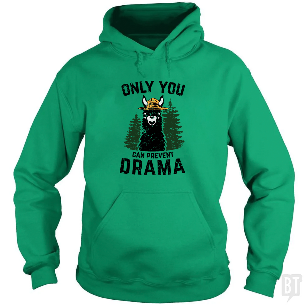Only You Can Prevent Drama Hoodie