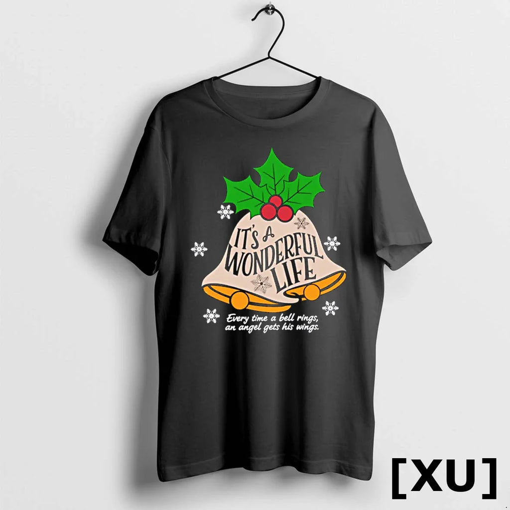 Its A Wonderful Life Everytime A Bell Rings Christmas Movie Tshirts Sweater