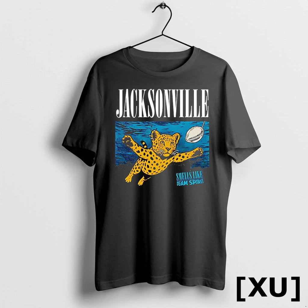 Jacksonville Football Smells Like Team Spirit Tshirts Sweater