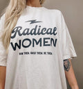 Jessie J Ross Radical Woman Feminist Empowering Hippie Boho Smooth Fabric Streetwear T-Shirts