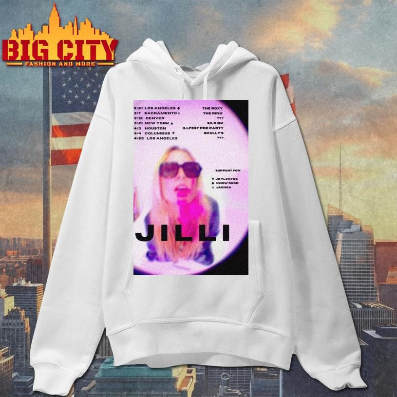 JiLLi Winter Tour 2026 Poster Shirt