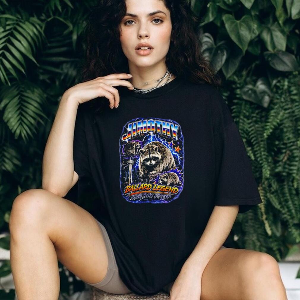 Jimothy Ballard Legend Seattle’s Finest Raccoon shirt