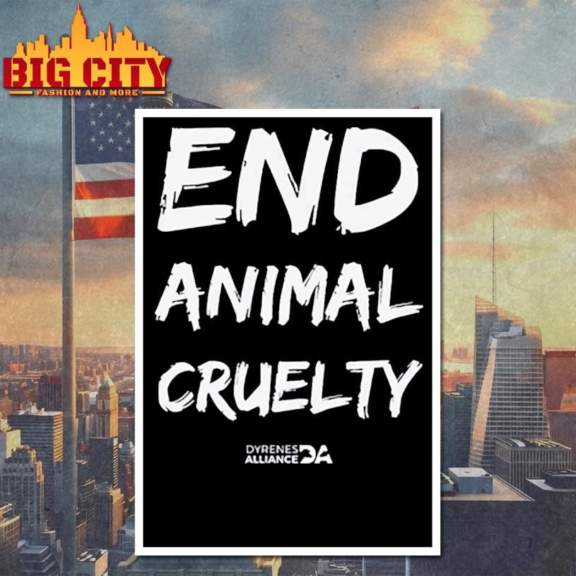 John Oberg End Animal Cruelty Shirt