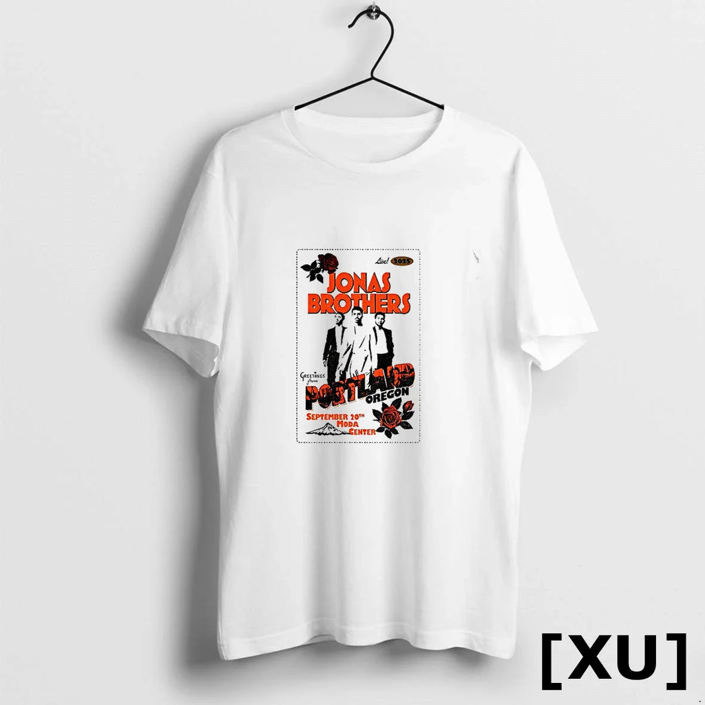 Jonas Brothers Greetings From Your Hometown Portland Oregon September 20th Moda Center Tshirts Sweater