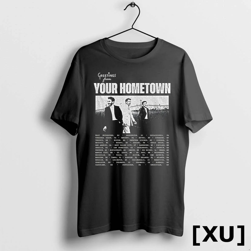 Jonas Brothers Band Greetings From Your Hometown Tour Vintage Tshirts Sweater