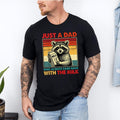 Just Dad Who Always Came Back Milk Shirt Funny Funny Dad Shirt Husband Dad T-Shirts