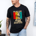 Just Dad Who Always Came Back Milk Shirt Funny Dad Shirt Papa Teestyle{N002}2 T-Shirts