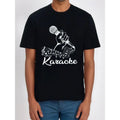 Karaoke Bar Singer Party Music Microphone Notes Song Made USA T-Shirts