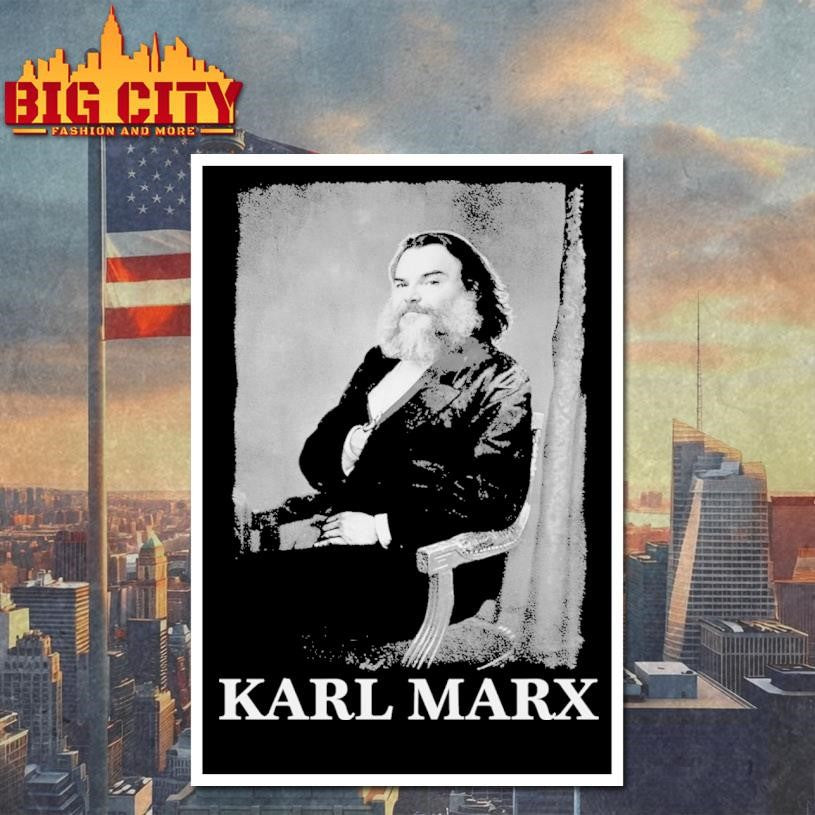Karl Marx Jack Black Shirt