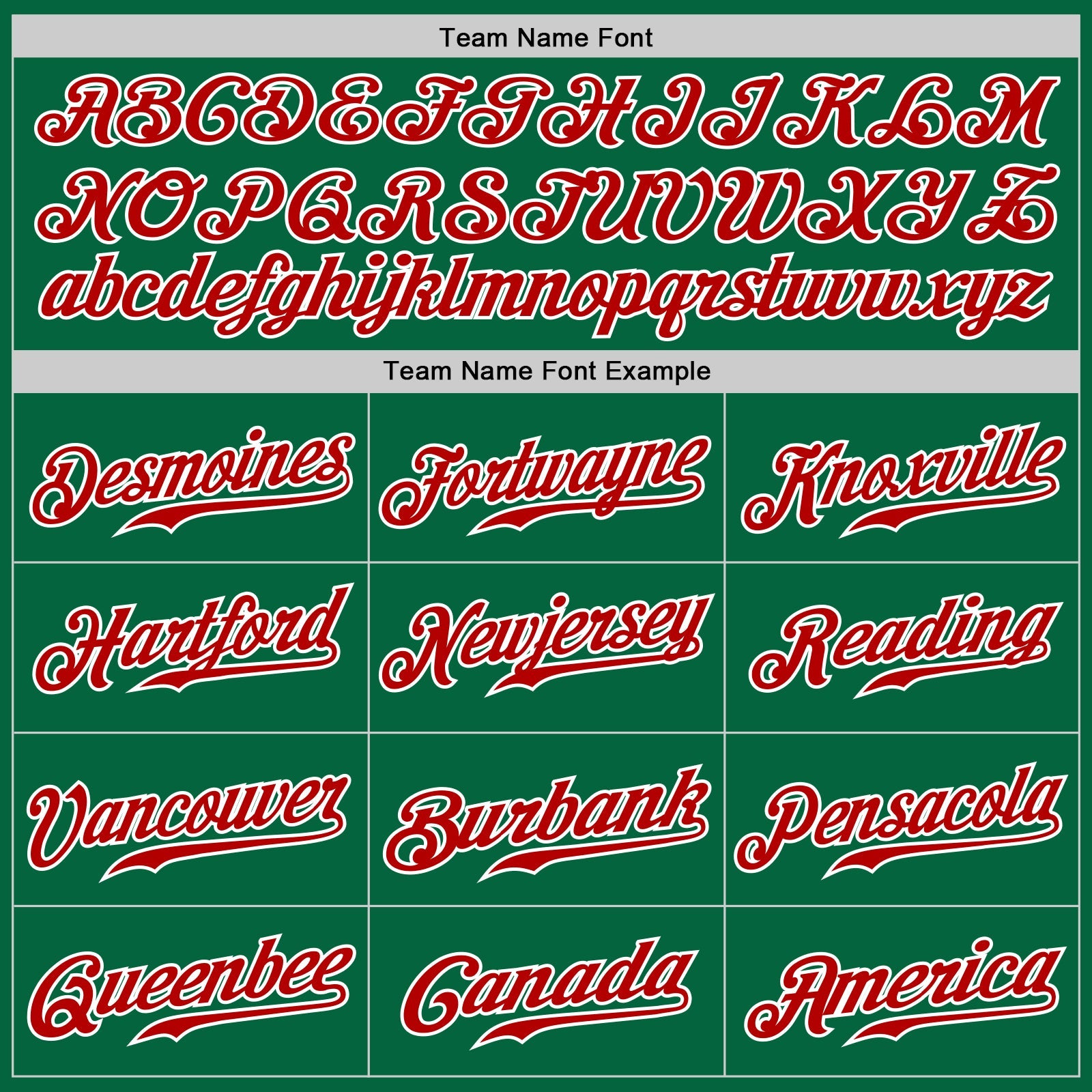 Custom Kelly Green White Pinstripe Red-White Authentic Baseball Jersey