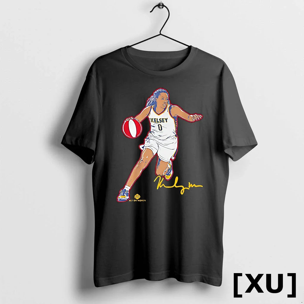 Kelsey Mitchell Superstar Pose Indiana Fever Tshirts Sweater