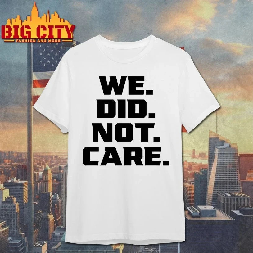 Kenneth Walker iii We did not care t-shirt