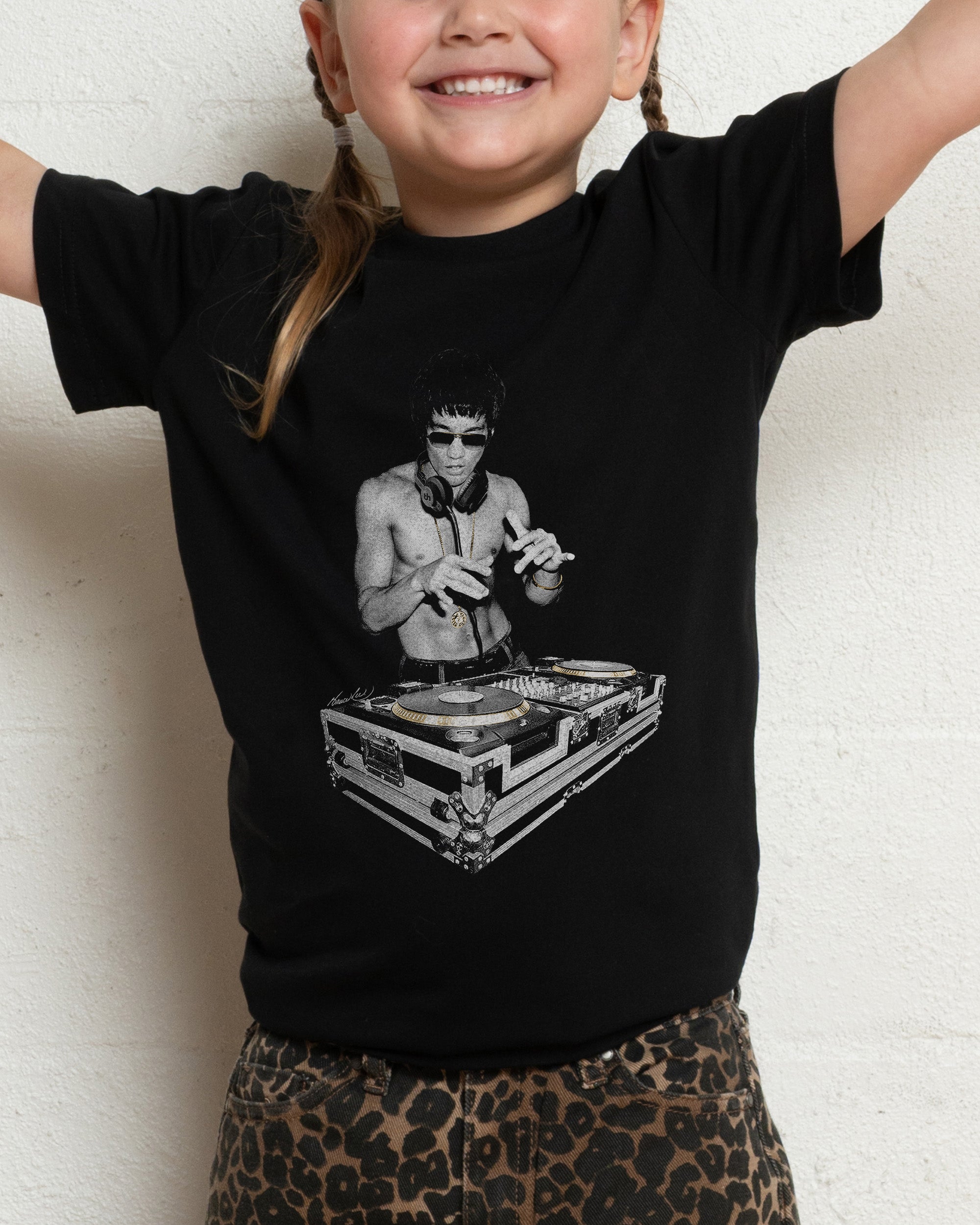 DJ Bruce Lee Kids T-Shirt