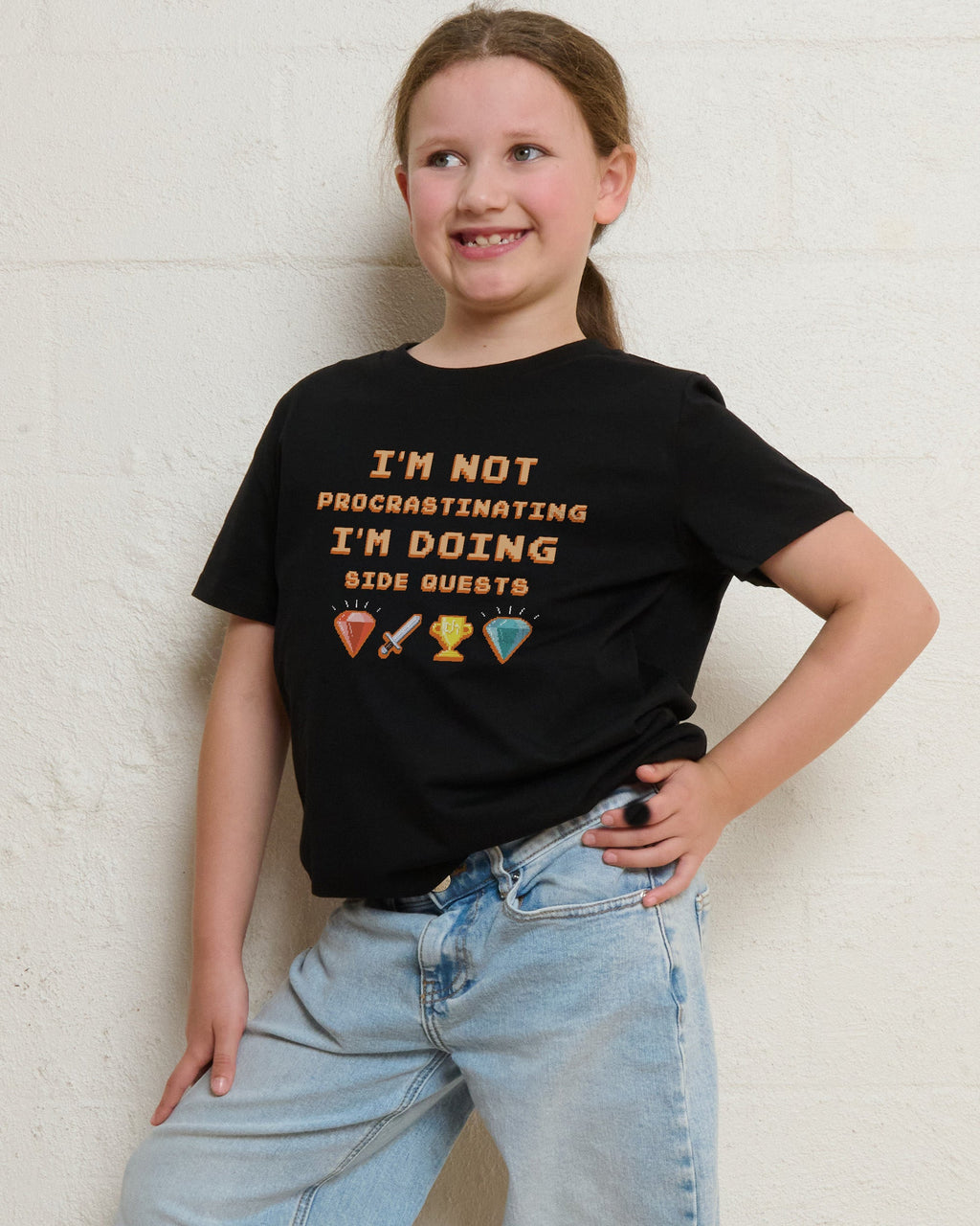 Side Quests Kids T-Shirt