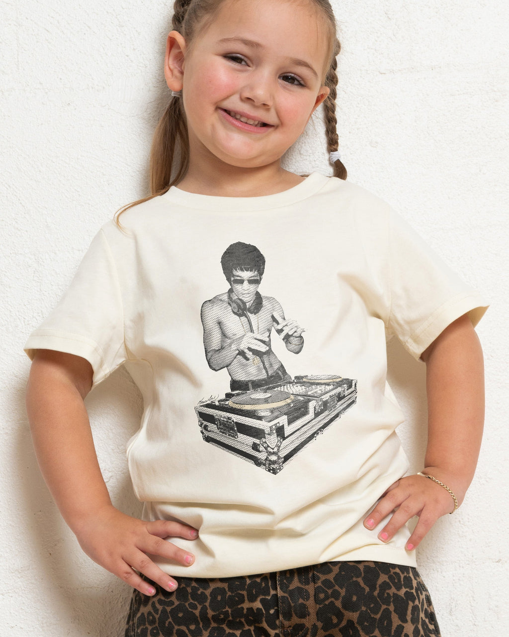 DJ Bruce Lee Kids T-Shirt