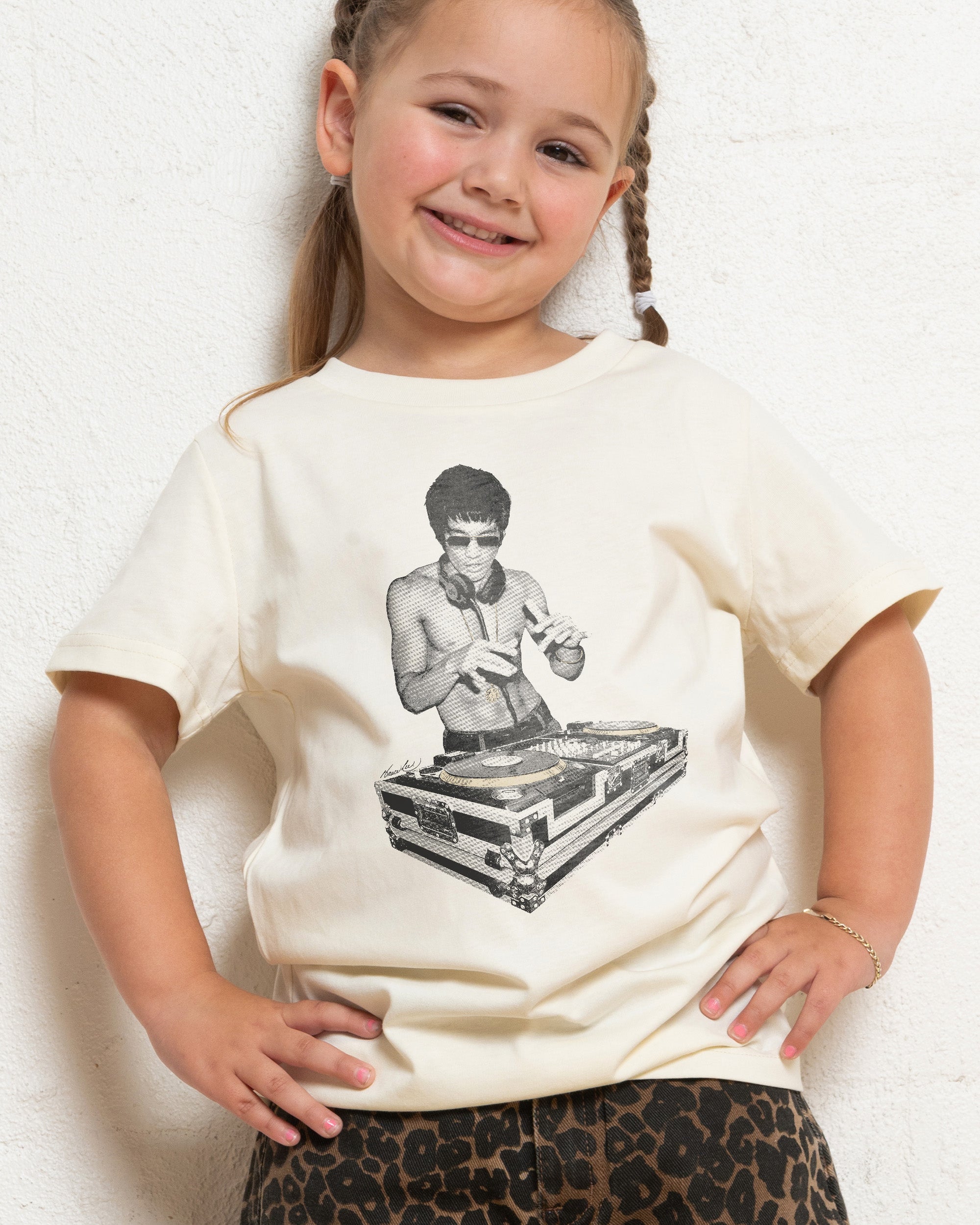 DJ Bruce Lee Kids T-Shirt