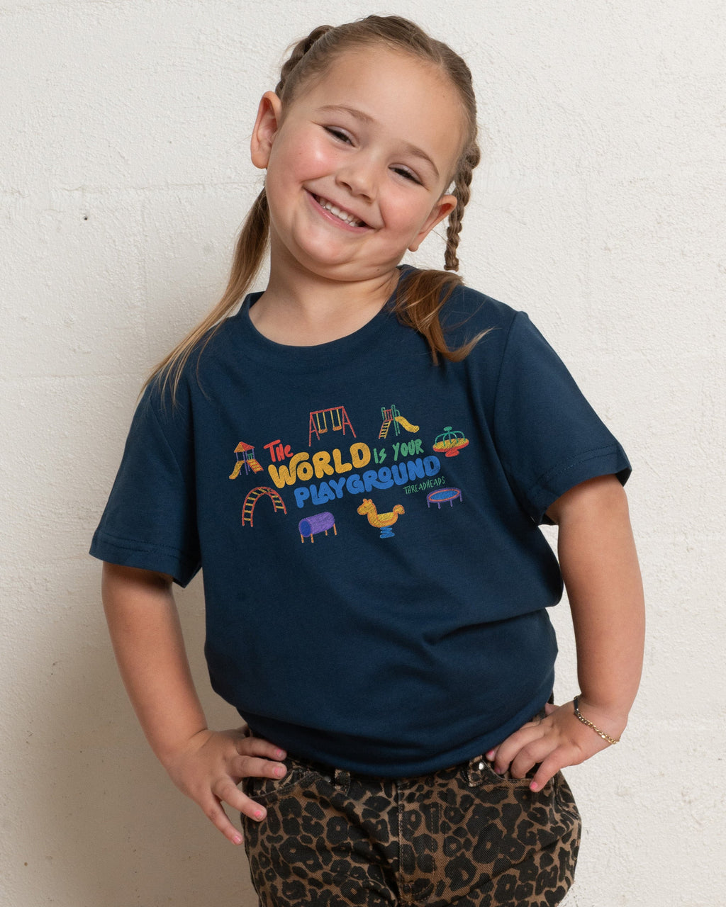 The World is your Playground Kids T-Shirt