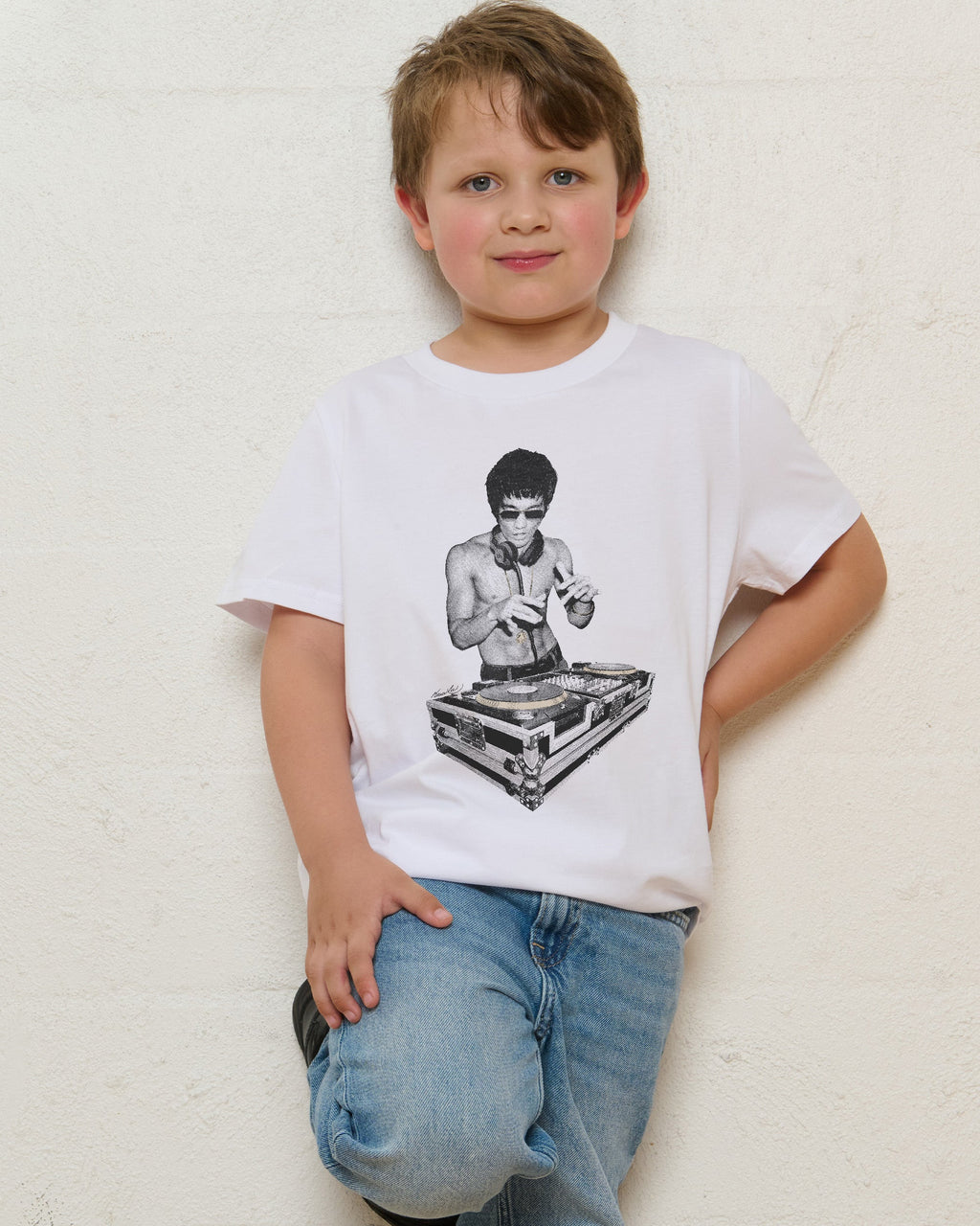 DJ Bruce Lee Kids T-Shirt