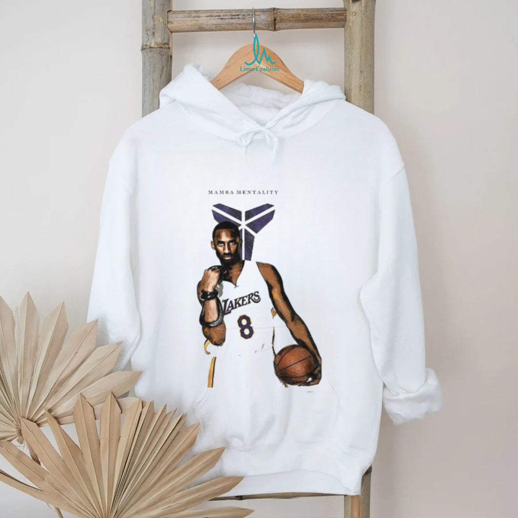 Kobe Bryant Los Angeles Lakers basketball Mamba Mentality 8 player shirt