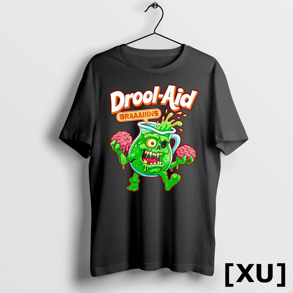 Kool Aid Zombie Braaaiiins Drool Aid Halloween Tshirts Sweater