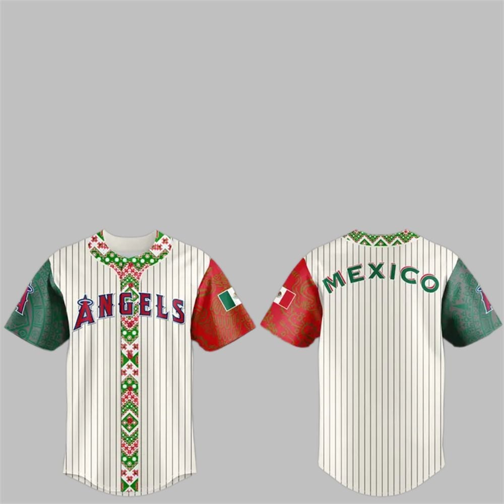 LA Angels 2025 Mexican Heritage Night Jersey - Grishko.com