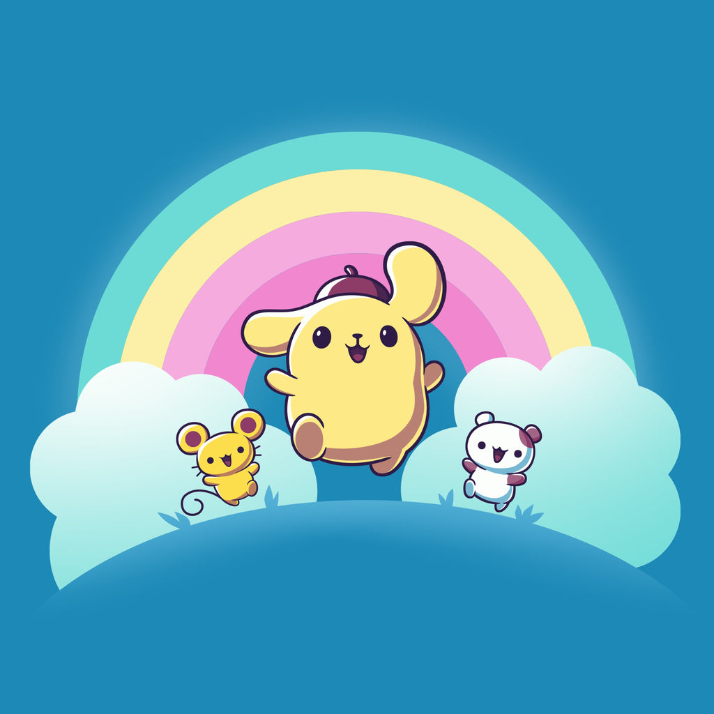 Pompompurin, Scone, and Muffin