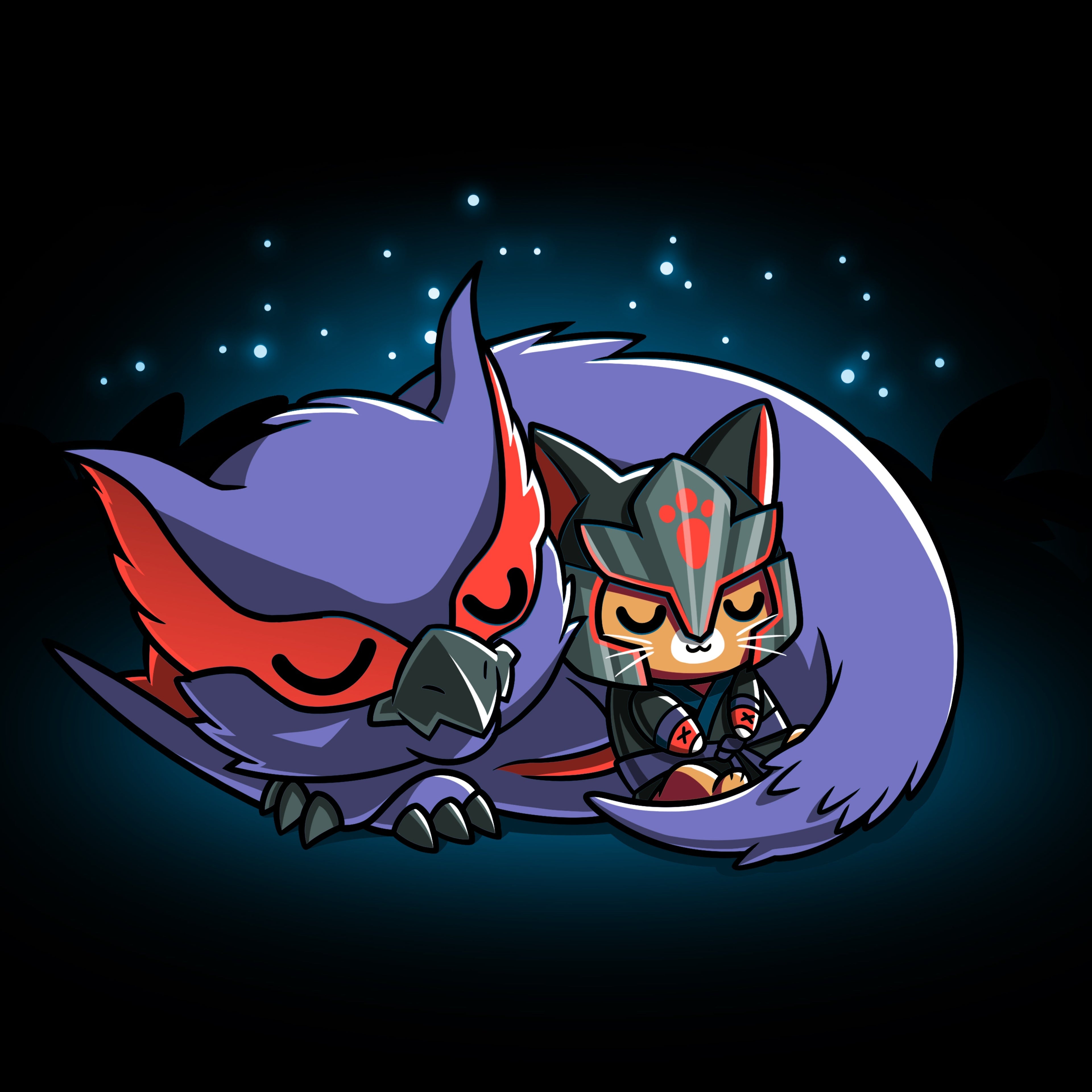 Nargacuga & Palico Snuggles