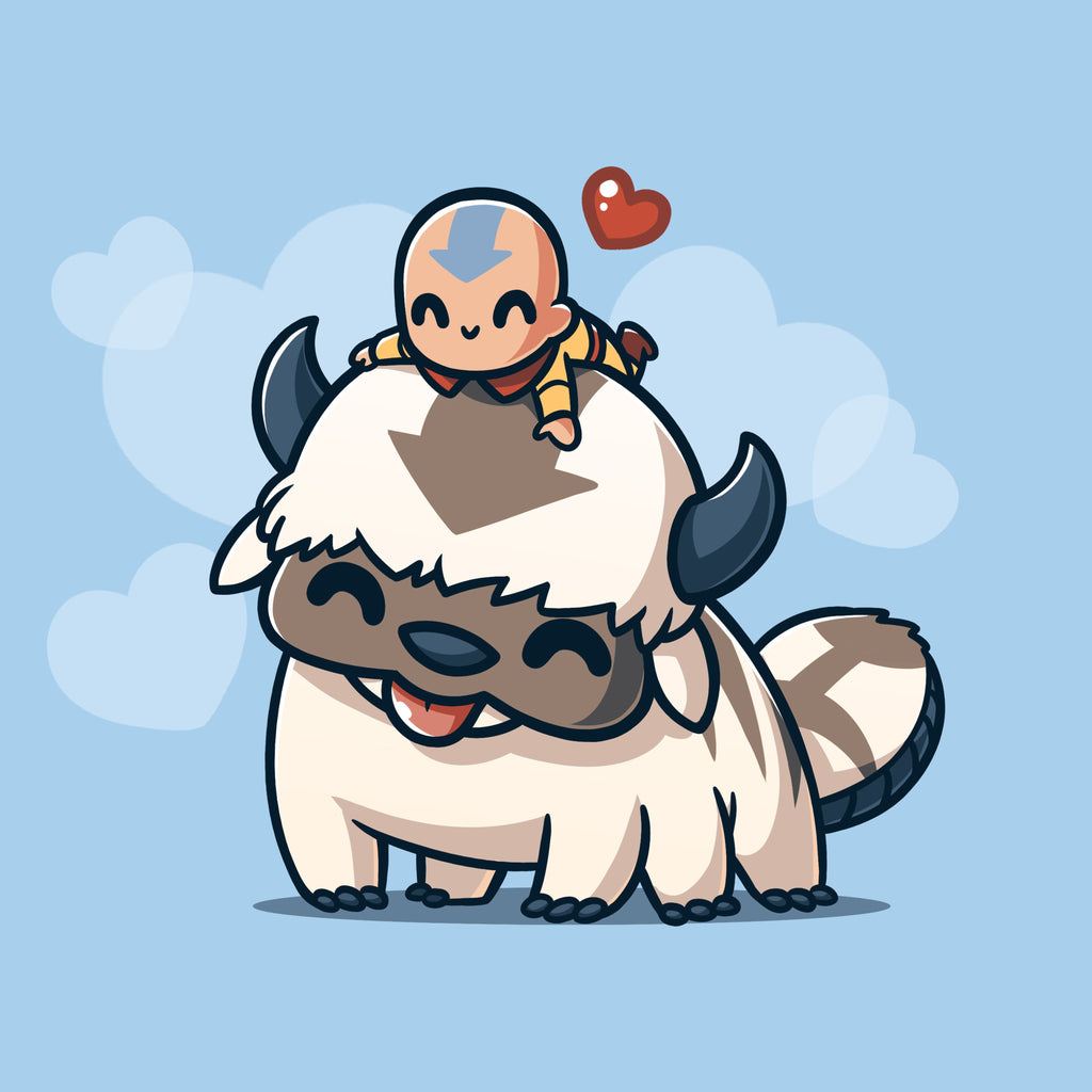 BFFs (Aang and Appa)