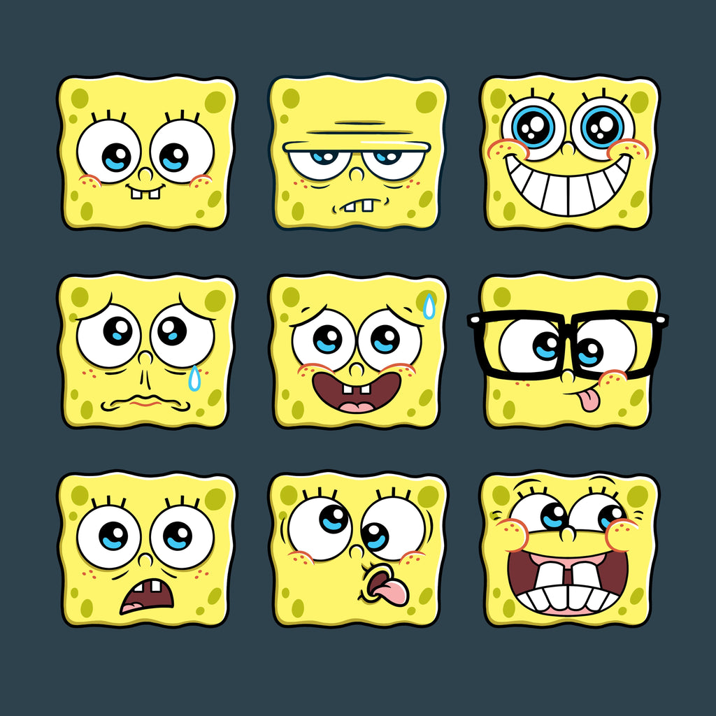 SpongeBob Expression Grid